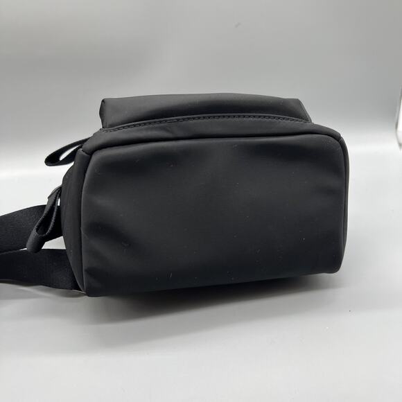 Kate Spade Bag Womens Mini Black Nylon Leather Backpack Gold Zip Travel main image 5